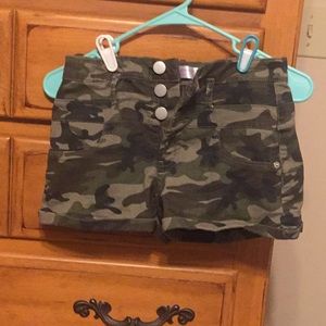 Camo shorts